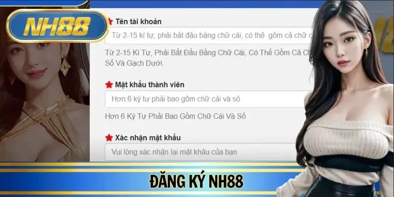 Đăng Ký NH88 – Mở Tài Khoản Trong 1 Phút, Rõ Ràng Từng Bước