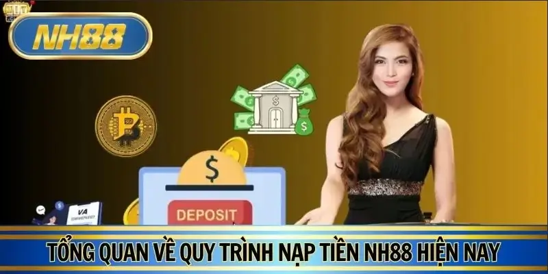 Thao tác nạp tiền NH88 tích hợp nhiều ưu điểm